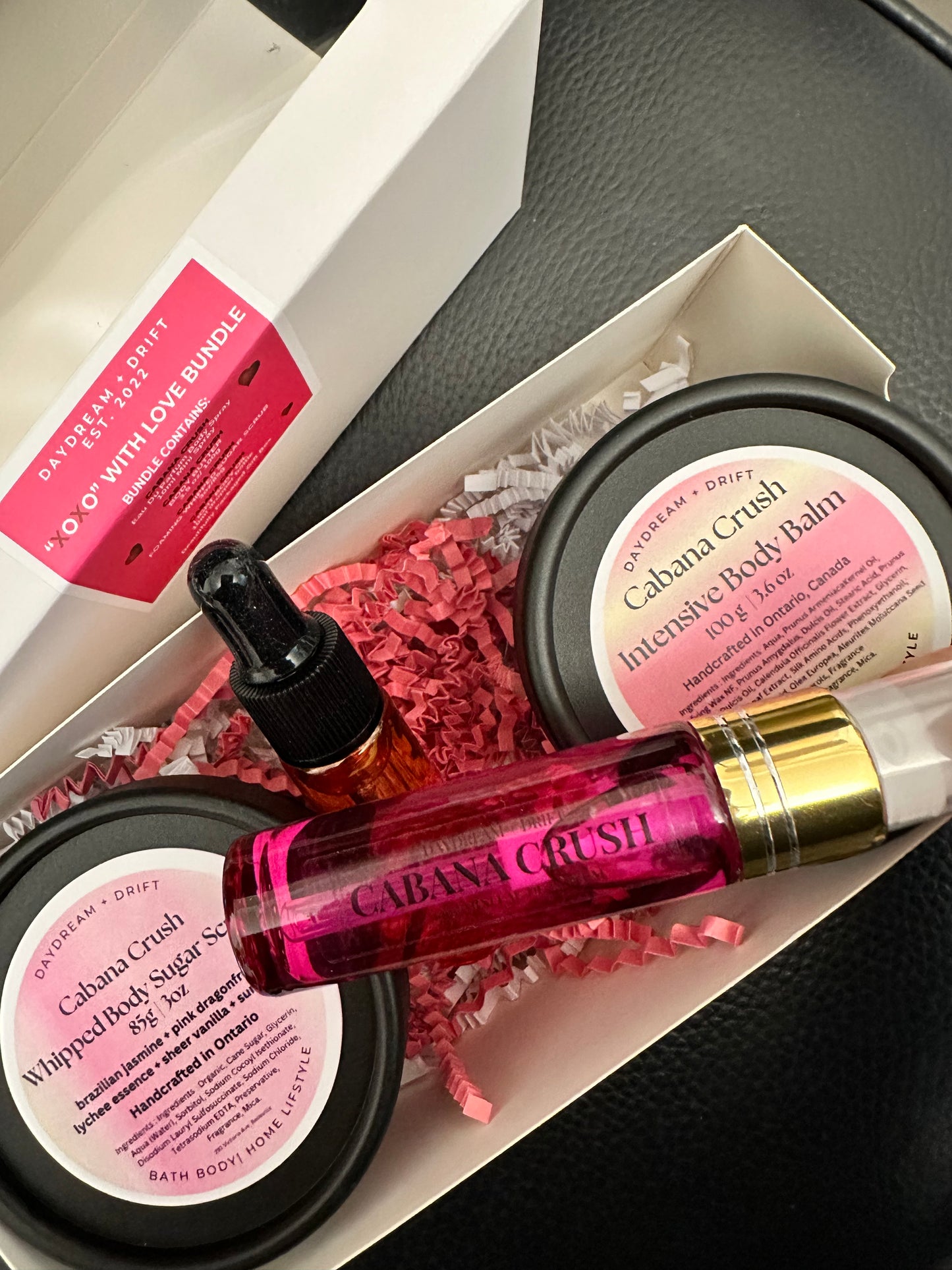 XO With Love Body Care Bundle Scented in Cabana Crush